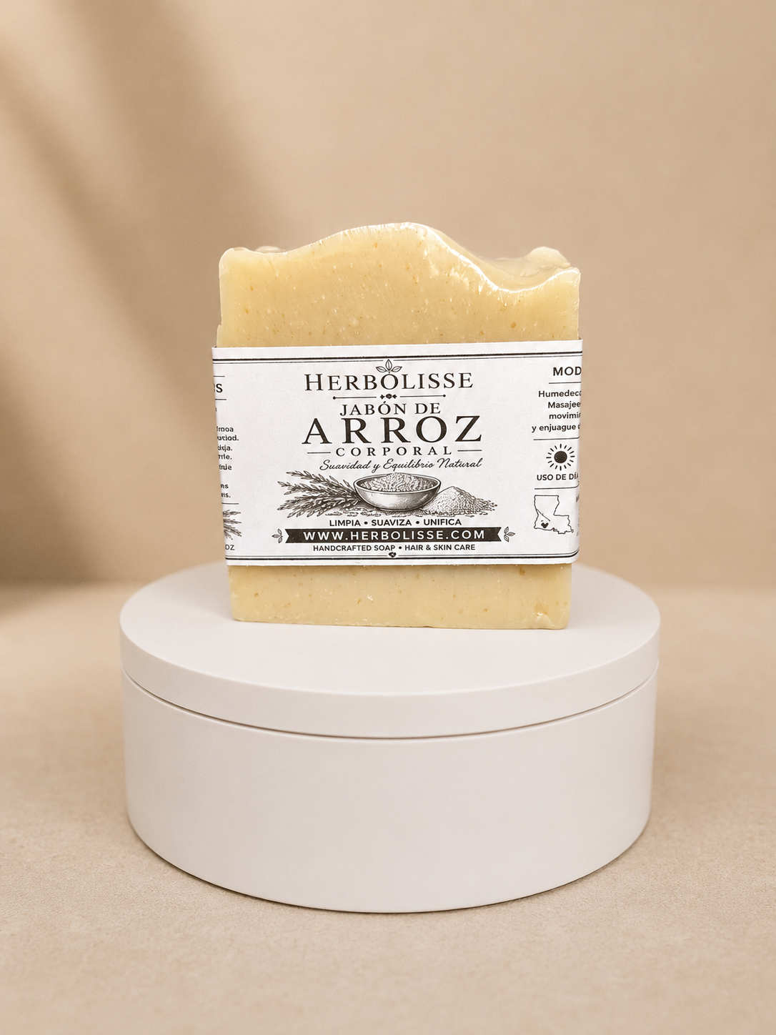 Rice & Goat Milk Soap
Body Bar