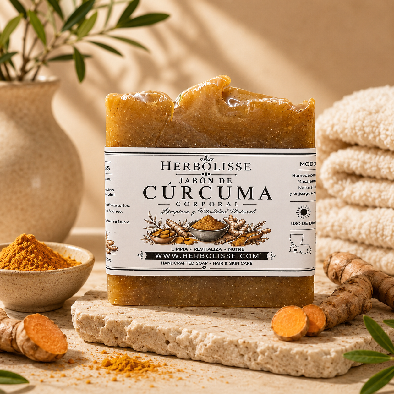 Turmeric Body Soap | Soothing, Even Tone & Radiant Glow