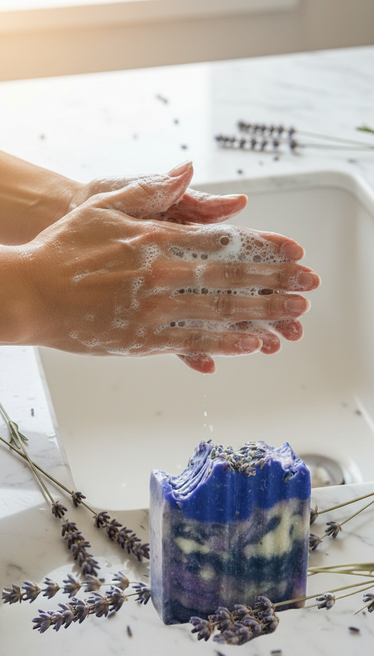 Lavender & Mint Relaxing Soap | HERBOLISSE
