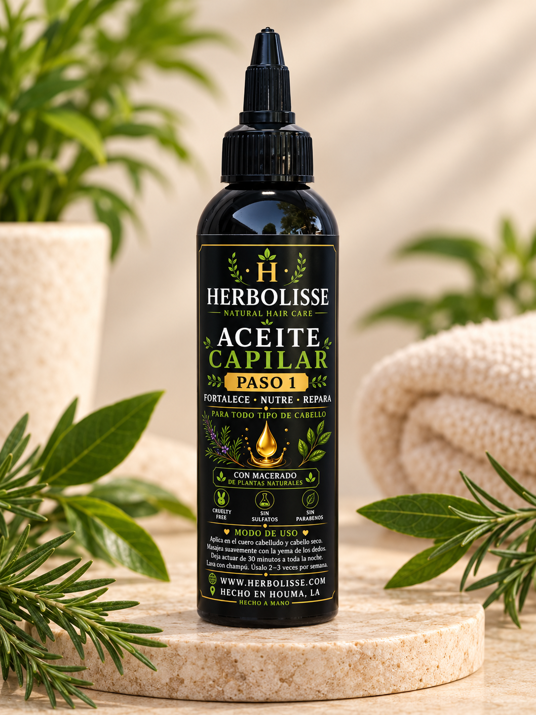 ROSEMARY HAIR OIL — Stronger roots, longer hair & radiant shine ✨