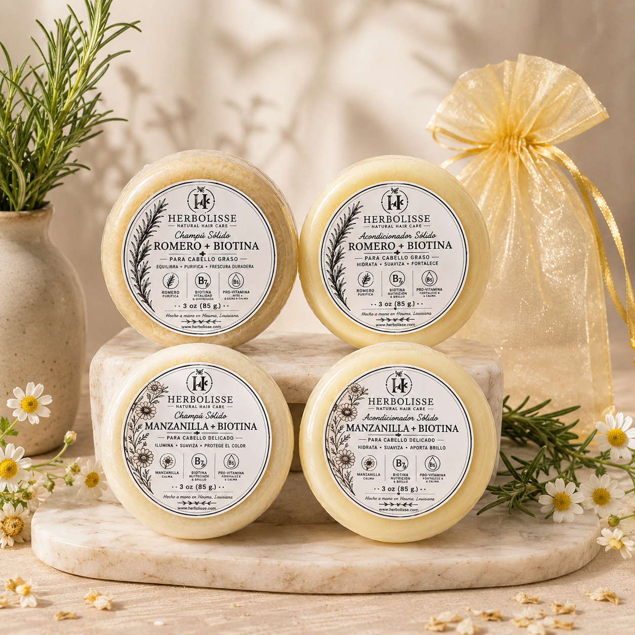 BOTANICAL HAIR CARE BARS — CLEANSE, CONDITION & STRENGTHEN ✨
