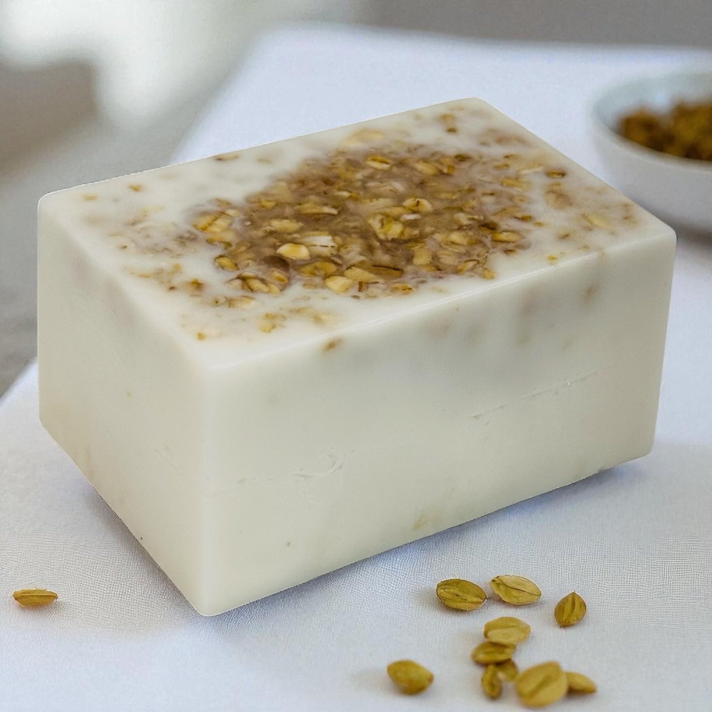 Oat & Milk Handcrafted Soap – Gentle & Nourishing Cleanse