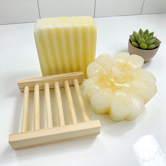 Pure Honey & White Clay Duo – Face & Body Soap Set