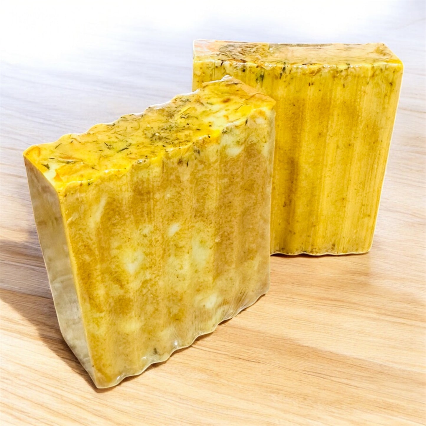 Turmeric, Calendula & Honey Handcrafted Body Soap Bar
