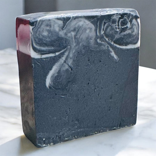Men’s Handcrafted Soap Bar with Activated Charcoal & Oatmeal