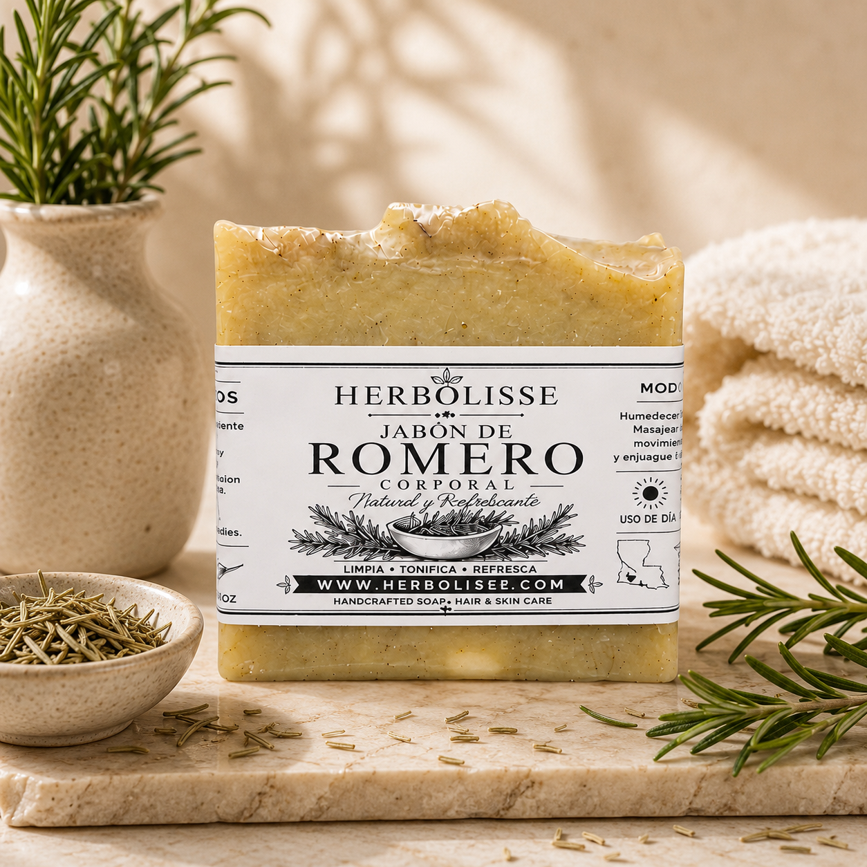 Rosemary Body Soap | Clarifying & Purifying